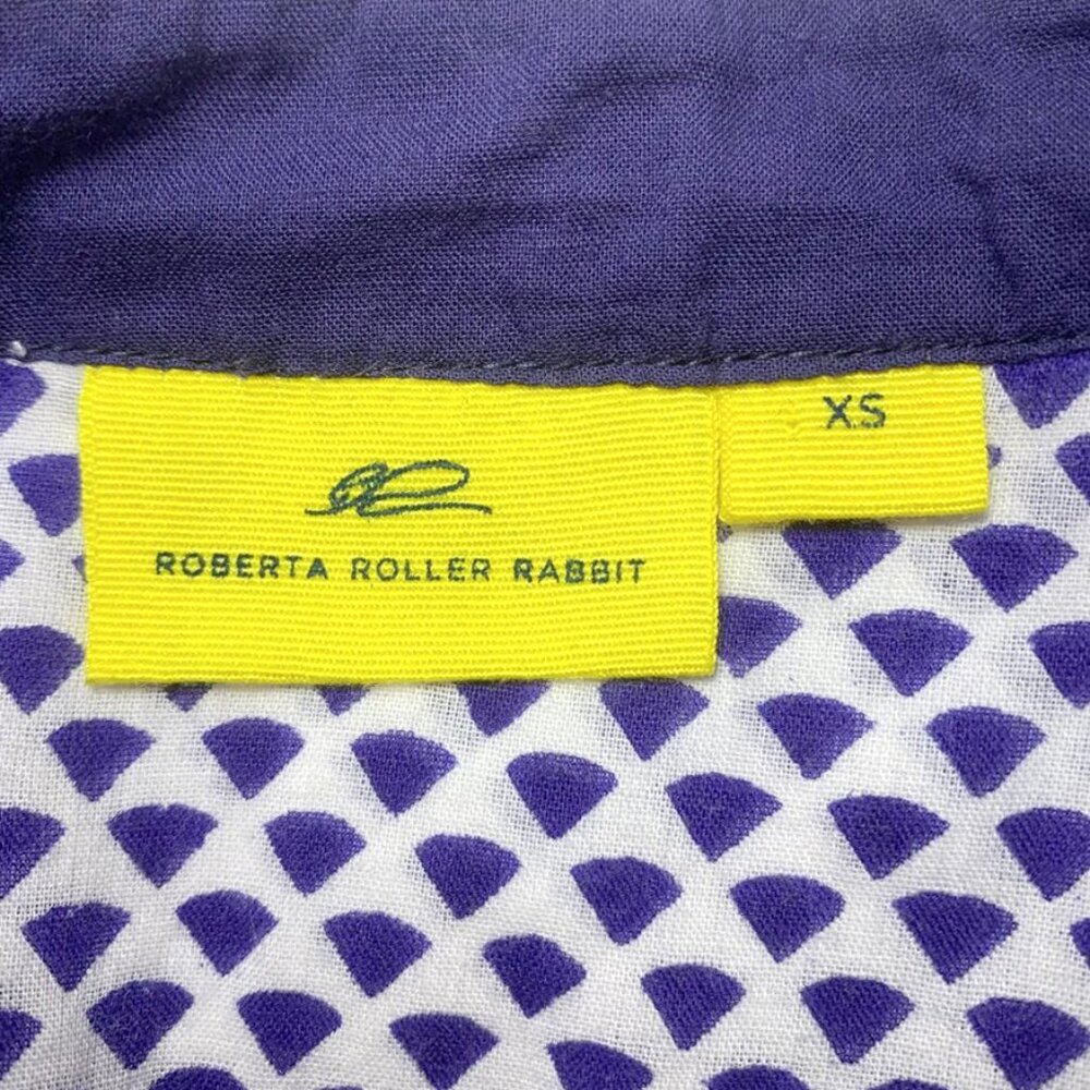 Roberta Roller Rabbit Block Print Top - image 8